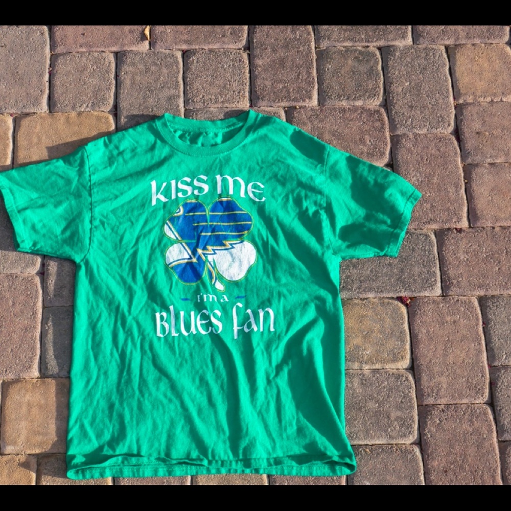 St. Louis Blues limited St. Patty’s day tee.